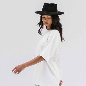 GIGI PIP MONROE RANCHER FEDORA HAT NWT SZ S/M 57